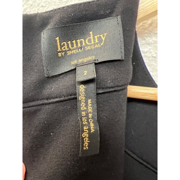 Laundry by Shelli Segal Black Sleeveless Sheath Pencil Dress - Picture 7 of 8